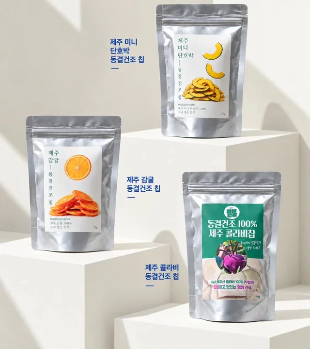 A way to enjoy Jeju produce lightly, and for longer.
MIEDEN 
